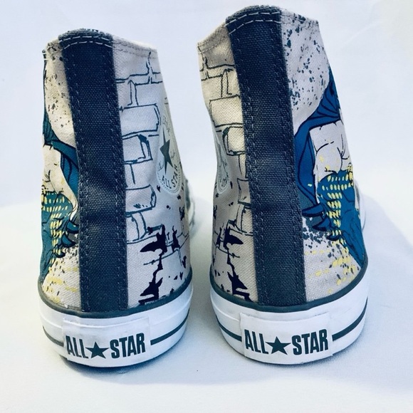 Converse Chuck Taylor x DC COMICS BATMAN High Top Sneakers - Picture 7 of 13